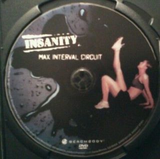 INSANITY WORKOUT BEACHBODY MAX INTERVAL CIRCUIT DVD