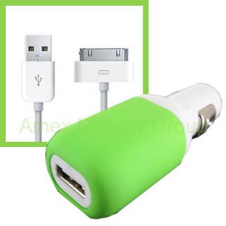   CHARGER & SYNC USB CABLE FOR IPOD ITOUCH 2 3 4 FIT w/ OTTERBOX CASE