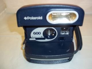 VINTAGE POLAROID EXPRESS INSTANT ONE STEP 600 CAMERA GOOD CONDITION 