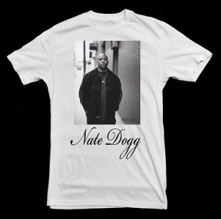 Nate Dogg T Shirt   classic west coast rap hip hop snoop dogg lbc dr 