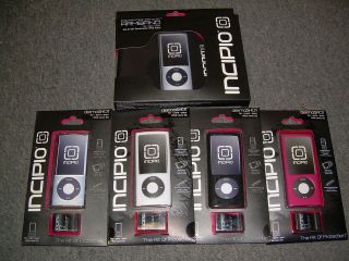 Incipio Edge Case for iPod Nano 5G QTY 4 + Incipio Armband Brand NEW 