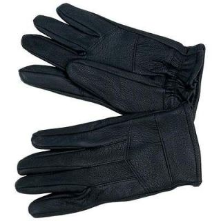 Mens Womans Solid Deer Skin Leather Winter Dress Driving Gloves ~XL