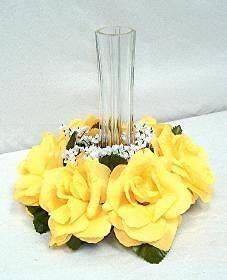 wedding candle centerpieces in Flowers, Petals & Garlands