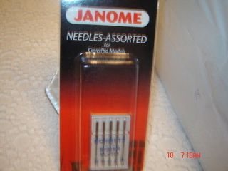 Janome Needle Set of 5 for CoverPro Models #795 802 108 Made in 