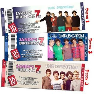 one direction invitations in Specialty Services
