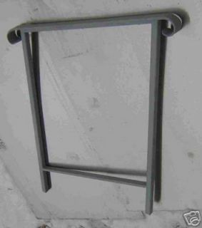 One Step Sturdy Handrail Wrought Iron Porch Railings