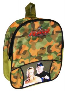WWE RAW BOYS RUCKSACK SCHOOL BAG NURSERY BAG JOHN CENA SIPPED SINGLE 