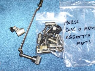 MORSE DIAL O MATIC SEWING MACHINE ASSORTED PARTS SCREWS