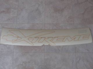 S10 XTREME BLAZER EXTREME FACTORY GM WINDSHIELD DECAL YELLOW