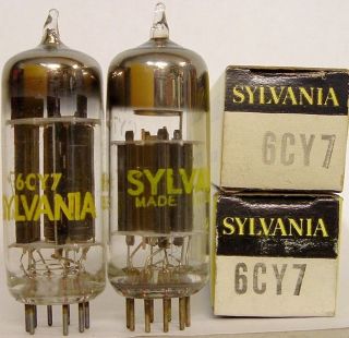   Sylvania 6CY7 tube NOS NIB for ROCKOLA 1493 Jukebox or Audio amp