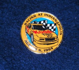 Racing At Indianapolis August 6, 1994 Kodak Film Chevrolet Pin / Tie 