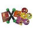 Zumba Fitness Join the Party DVD / CD Complete Set with Weighted 