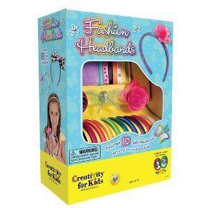 Creativity for Kids Fashion Headbands Craft Kit # 1819  BRAND NEW