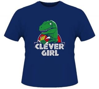 Clever Girl Jurassic Park Movie T Shirt