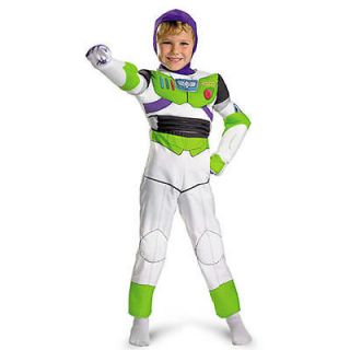 Halloween Child Buzz Lightyear Costume Boys Toy Story Size 3T 4T New