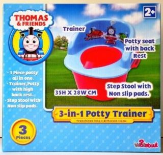WOW THOMAS & FRIENDS   3 in 1 POTTY TRAINER KIDS POTTY TOILET SEAT