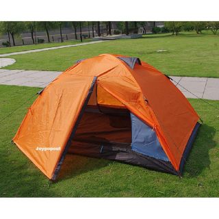 Person Camping Hiking Aluminum Poles Tent w/ Rainfly    Summer Deals 