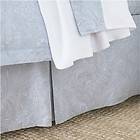 Ralph Lauren King Bedskirt Blue White Bedding Linens