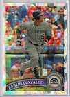 2011 Topps Chrome CARLOS PENA Atomic Refractor SP 112 Cubs d 175 225 