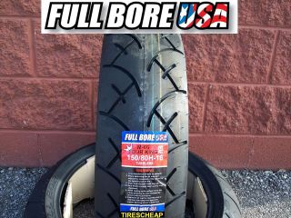   16 REAR FULL BORE USA TOURING MOTORCYCLE TIRE   FAST & 