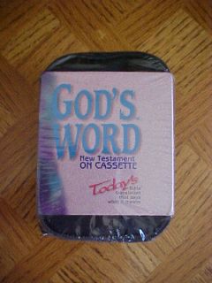 GODS WORD NEW TESTAMENT ON CASSETTE TAPE SEALED BIBLE