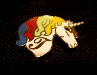 Unicorn Lapel Hat Tie Pin Animal Fantasy Magic #Y4XB