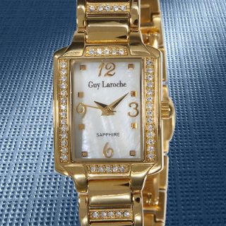 Guy Laroche Very Sophisticated Ladies Watch. Loaded With Crystalsp 