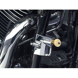 HARLEY MOTORCYCLE HELMET LOCK CHROME KURYAKYN 4220