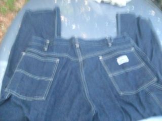 vintage cotton jeans painter pants overalls deadstock usa Big Smith 