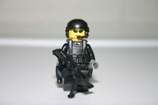 Lego Custom Heavy Support Navy Seals SpecOps Swat Minifigure Army 