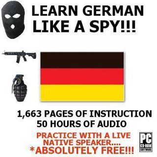 Learn How to Speak GERMAN Language Audio & Books Training Course DVD