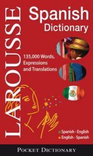 Larousse Pocket Dictionary  Spanish English / English Spanish by 