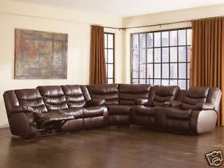   GENUINE LEATHER POWER RECLINER SOFA COUCH SECTIONAL SET LIVING ROOM