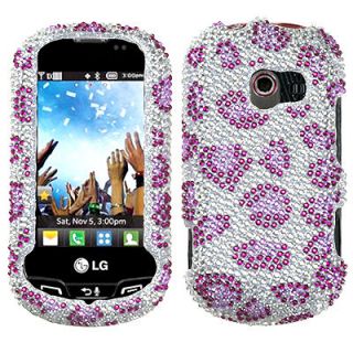 BLING Hard SnapOn Phone Protect Cover Skin Case for LG EXTRAVERT VN271 