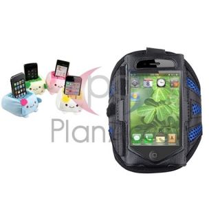 Black/Blue Armband Sport Skin Case+ Player Holder Tofu For iPod 