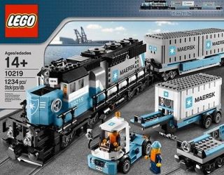   WORLDWIDE Lego Creator Train 10219   Maersk Train *NEW & SEALED