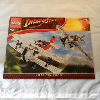 Lego Indiana Jones   Building Instructions (from set 7198 Fighter 