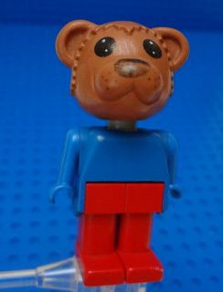 LEGO Fabuland Minifig Bulldog 2 with Police Hat
