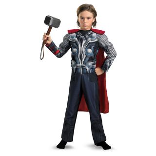 The Avengers Thor Light Up Muscle Costume Child *New*