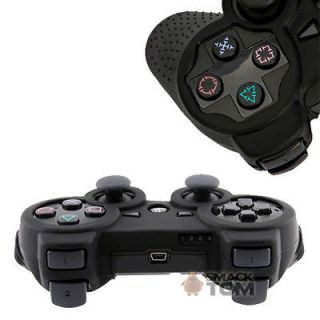 Black Cover Silicone Skin Case Made for SONY PS3 Controller