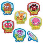 Moshi Monsters Cupcake Rings Favors 12ct Toppers Cake Decorations