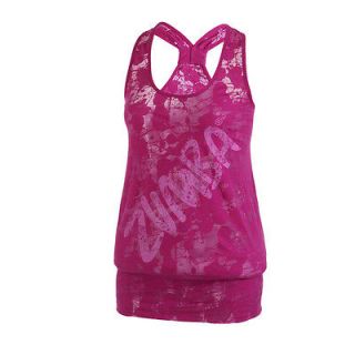  FLOW BUBBLE TOP~MULBERRY~ New Line All sizesDance~Fitness~Exercise