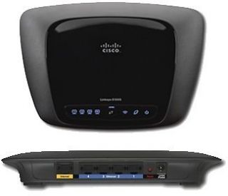 Linksys Cisco E1000 V1 4 Port WiFi B/G/N 300 Mbps DD WRT Repeater 