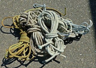   ROPE CRAB POT LINE Length 24 45x3/8 1/2 Lobster Fishing Buoy Bouy