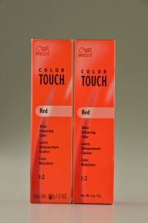   of 2   Wella Color Touch Red Shine Enhancing Hair Color 21 Variations