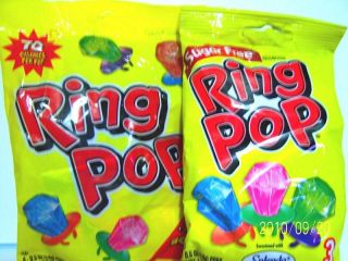 Ring Pops Lollipops Reg or Sugar Free