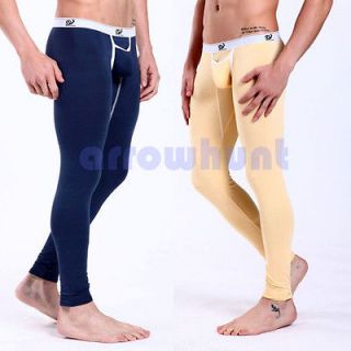 Stylish Mens SEXY Thermal Long Johns Underwear NEW Pants 5 Colors S;M 