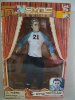 Sync Justin Timberlake Marionette Doll Living Toys