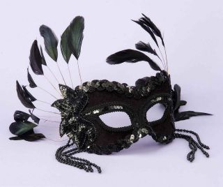 mardi gras mask black in Masks & Eye Masks