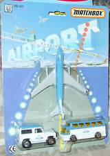 1990 MATCHBOX MC150 MOTORCITY AIRPORT 3PC GIFT SET KLM JET SKYBUSTERS 